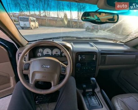 Синий Джип Гранд Чероки, объемом двигателя 4.7 л и пробегом 230 тыс. км за 6350 $, фото 11 на Automoto.ua