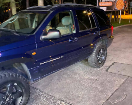 Синий Джип Гранд Чероки, объемом двигателя 4.7 л и пробегом 205 тыс. км за 9200 $, фото 3 на Automoto.ua