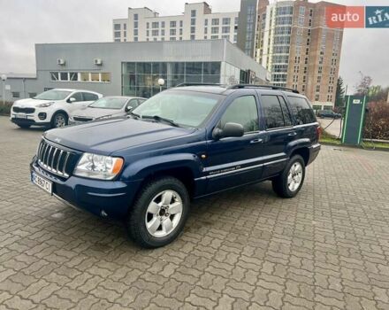 Синий Джип Гранд Чероки, объемом двигателя 2.69 л и пробегом 343 тыс. км за 9000 $, фото 3 на Automoto.ua