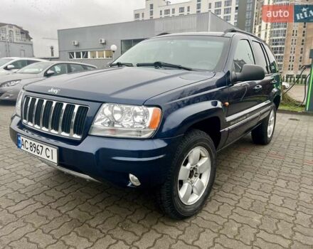 Синий Джип Гранд Чероки, объемом двигателя 2.69 л и пробегом 343 тыс. км за 9000 $, фото 2 на Automoto.ua