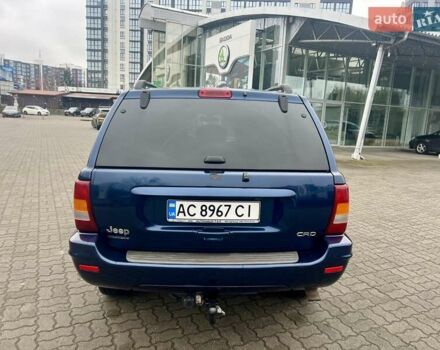 Синий Джип Гранд Чероки, объемом двигателя 2.69 л и пробегом 343 тыс. км за 9000 $, фото 8 на Automoto.ua