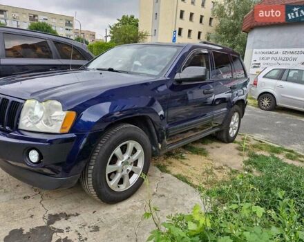 Синий Джип Гранд Чероки, объемом двигателя 3.7 л и пробегом 199 тыс. км за 4500 $, фото 1 на Automoto.ua