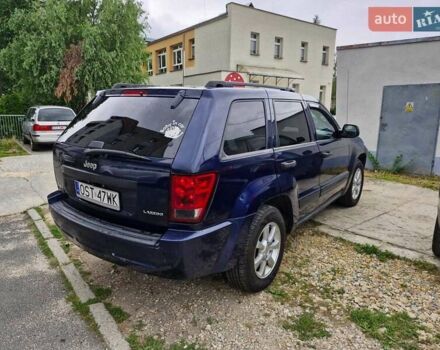 Синий Джип Гранд Чероки, объемом двигателя 3.7 л и пробегом 199 тыс. км за 4500 $, фото 4 на Automoto.ua