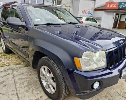 Синий Джип Гранд Чероки, объемом двигателя 3.7 л и пробегом 199 тыс. км за 4500 $, фото 6 на Automoto.ua