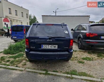 Синий Джип Гранд Чероки, объемом двигателя 3.7 л и пробегом 199 тыс. км за 4500 $, фото 8 на Automoto.ua