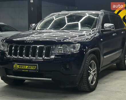 Синий Джип Гранд Чероки, объемом двигателя 3.6 л и пробегом 240 тыс. км за 13200 $, фото 2 на Automoto.ua