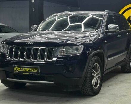 Синий Джип Гранд Чероки, объемом двигателя 3.7 л и пробегом 240 тыс. км за 13200 $, фото 2 на Automoto.ua