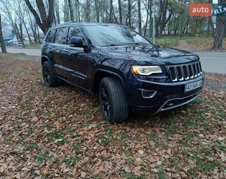 Джип Гранд Чероки 2013 в Черновцах на Automoto.ua Синий Джип Гранд Чероки, объемом двигателя 5.7 л и пробегом 160 тыс. км за 24000 $, фото 19 на Automoto.ua