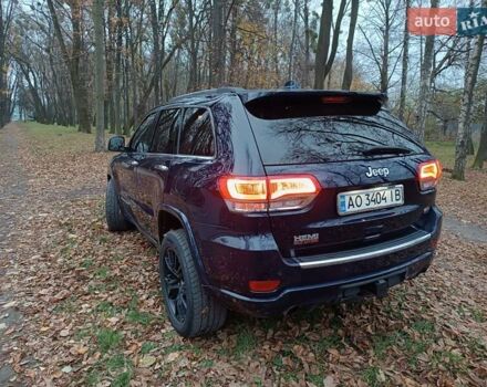 Джип Гранд Чероки 2013 в Черновцах на Automoto.ua Синий Джип Гранд Чероки, объемом двигателя 5.7 л и пробегом 160 тыс. км за 24000 $, фото 11 на Automoto.ua