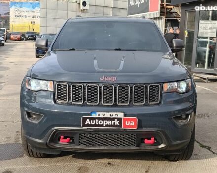 Синий Джип Гранд Чероки, объемом двигателя 3.6 л и пробегом 132 тыс. км за 26490 $, фото 1 на Automoto.ua