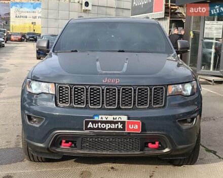 Синий Джип Гранд Чероки, объемом двигателя 3.6 л и пробегом 132 тыс. км за 26490 $, фото 1 на Automoto.ua