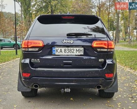 Джип Гранд Чероки 2018 в Киеве на Automoto.ua Синий Джип Гранд Чероки, объемом двигателя 3 л и пробегом 167 тыс. км за 25990 $, фото 38 на Automoto.ua