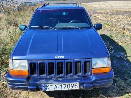 Синій Джип Grand Cherokee, об'ємом двигуна 2.5 л та пробігом 336 тис. км за 2910 $, фото 1 на Automoto.ua
