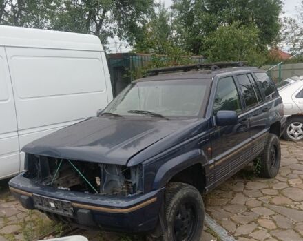 Синій Джип Grand Cherokee, об'ємом двигуна 4 л та пробігом 250 тис. км за 1800 $, фото 1 на Automoto.ua