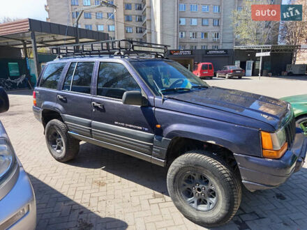 Джип Grand Cherokee 1998 у Запоріжжя на Automoto.ua Синій Джип Grand Cherokee, об'ємом двигуна 2.5 л та пробігом 350 тис. км за 3650 $, фото 1 на Automoto.ua