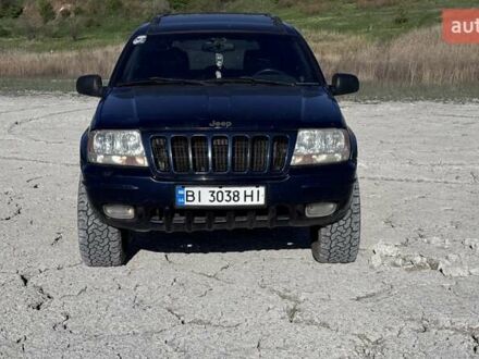 Синий Джип Гранд Чероки, объемом двигателя 3.12 л и пробегом 355 тыс. км за 7000 $, фото 1 на Automoto.ua