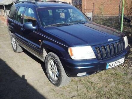 Синій Джип Grand Cherokee, об'ємом двигуна 4.7 л та пробігом 247 тис. км за 7200 $, фото 1 на Automoto.ua