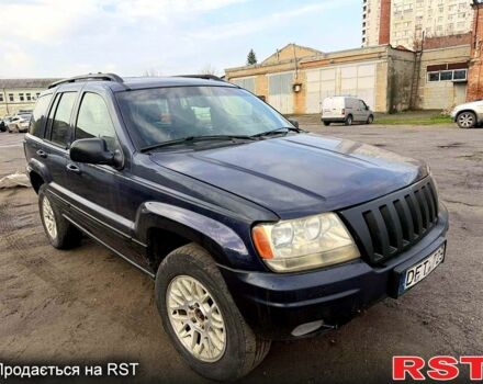 Синий Джип Гранд Чероки, объемом двигателя 2.5 л и пробегом 283 тыс. км за 3700 $, фото 1 на Automoto.ua