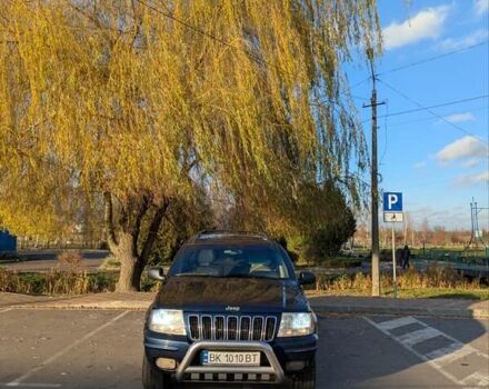 Синий Джип Гранд Чероки, объемом двигателя 4.7 л и пробегом 230 тыс. км за 6350 $, фото 1 на Automoto.ua