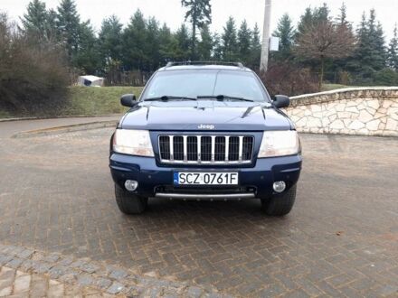 Синий Джип Гранд Чероки, объемом двигателя 2.7 л и пробегом 278 тыс. км за 3500 $, фото 1 на Automoto.ua