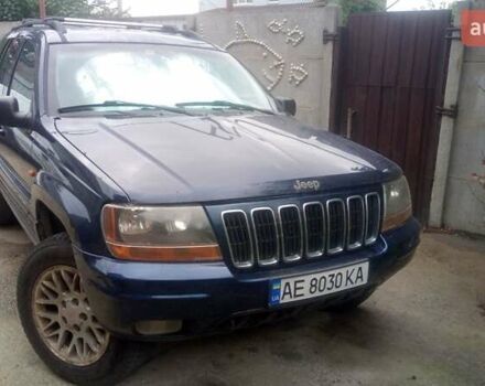 Синий Джип Гранд Чероки, объемом двигателя 2.69 л и пробегом 280 тыс. км за 7500 $, фото 1 на Automoto.ua
