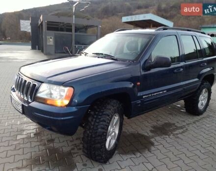 Синий Джип Гранд Чероки, объемом двигателя 2.69 л и пробегом 334 тыс. км за 5500 $, фото 1 на Automoto.ua