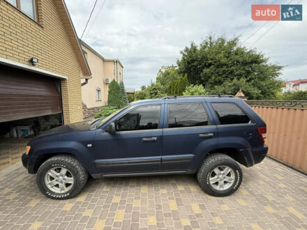 Джип Grand Cherokee 2005 у Богуславе на Automoto.ua Синій Джип Grand Cherokee, об'ємом двигуна 2.99 л та пробігом 254 тис. км за 8500 $, фото 1 на Automoto.ua