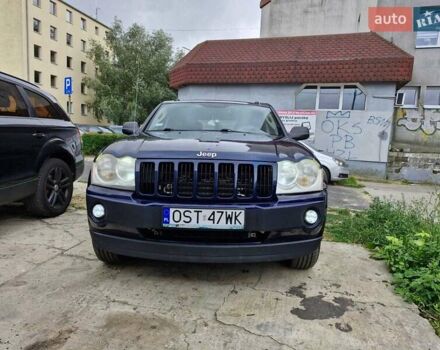 Синий Джип Гранд Чероки, объемом двигателя 3.7 л и пробегом 199 тыс. км за 4500 $, фото 1 на Automoto.ua