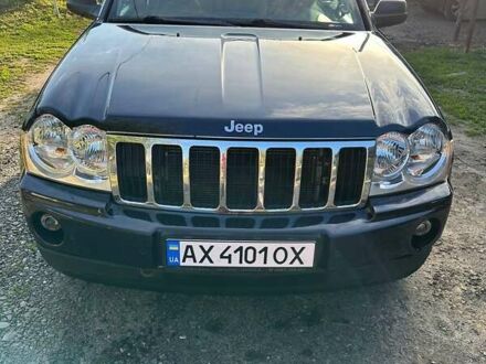Синий Джип Гранд Чероки, объемом двигателя 5.65 л и пробегом 198 тыс. км за 11500 $, фото 1 на Automoto.ua