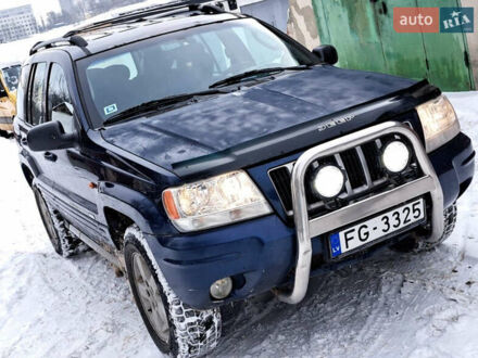 Синий Джип Гранд Чероки, объемом двигателя 2.7 л и пробегом 360 тыс. км за 5450 $, фото 1 на Automoto.ua