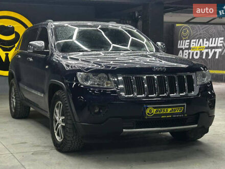 Синий Джип Гранд Чероки, объемом двигателя 3.6 л и пробегом 240 тыс. км за 13200 $, фото 1 на Automoto.ua