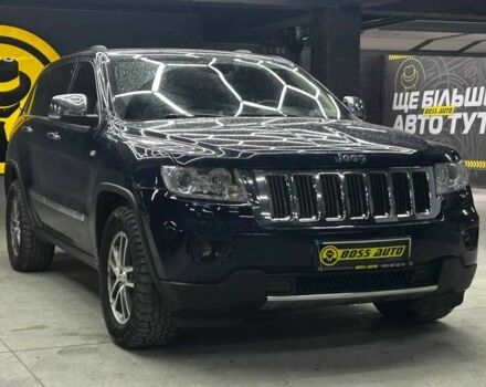 Синий Джип Гранд Чероки, объемом двигателя 3.7 л и пробегом 240 тыс. км за 13200 $, фото 1 на Automoto.ua