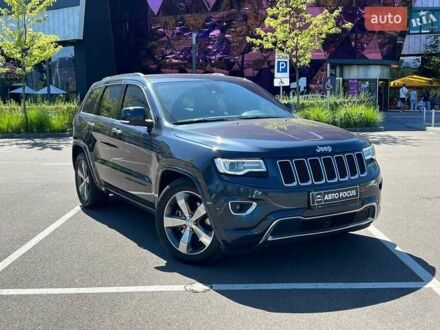 Джип Гранд Чероки 2015 в Киеве на Automoto.ua Синий Джип Гранд Чероки, объемом двигателя 2.99 л и пробегом 126 тыс. км за 22990 $, фото 1 на Automoto.ua