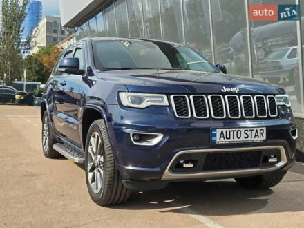 Джип Гранд Чероки 2018 в Киеве на Automoto.ua Синий Джип Гранд Чероки, объемом двигателя 3 л и пробегом 105 тыс. км за 26900 $, фото 1 на Automoto.ua