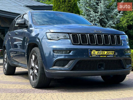 Джип Гранд Чероки 2019 в Львове на Automoto.ua Синий Джип Гранд Чероки, объемом двигателя 3.6 л и пробегом 107 тыс. км за 29600 $, фото 1 на Automoto.ua