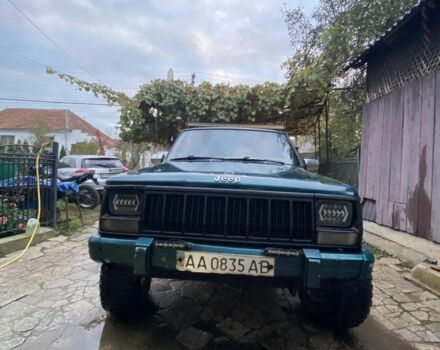 Зеленый Джип Гранд Чероки, объемом двигателя 4 л и пробегом 260 тыс. км за 3999 $, фото 5 на Automoto.ua