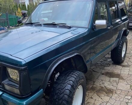 Зеленый Джип Гранд Чероки, объемом двигателя 4 л и пробегом 260 тыс. км за 3999 $, фото 6 на Automoto.ua