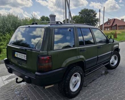 Зеленый Джип Гранд Чероки, объемом двигателя 4 л и пробегом 700 тыс. км за 6000 $, фото 7 на Automoto.ua