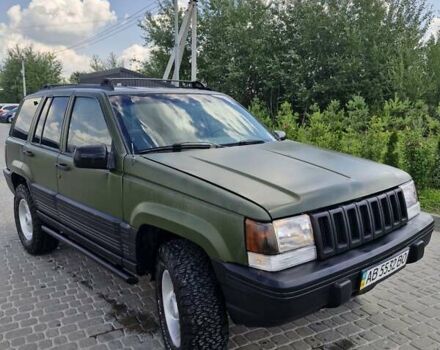 Зеленый Джип Гранд Чероки, объемом двигателя 4 л и пробегом 700 тыс. км за 6000 $, фото 5 на Automoto.ua