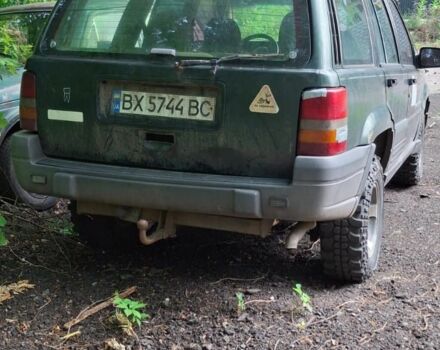 Зеленый Джип Гранд Чероки, объемом двигателя 2.5 л и пробегом 370 тыс. км за 3000 $, фото 1 на Automoto.ua