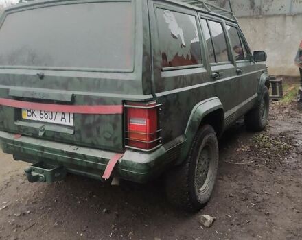 Зелений Джип Grand Cherokee, об'ємом двигуна 2.5 л та пробігом 999 тис. км за 2000 $, фото 1 на Automoto.ua