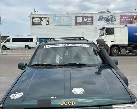 Зеленый Джип Гранд Чероки, объемом двигателя 3.96 л и пробегом 200 тыс. км за 4500 $, фото 1 на Automoto.ua