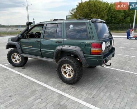 Зеленый Джип Гранд Чероки, объемом двигателя 3.96 л и пробегом 200 тыс. км за 4500 $, фото 2 на Automoto.ua