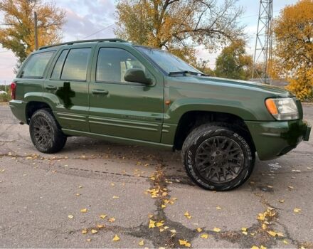 Зеленый Джип Гранд Чероки, объемом двигателя 2.7 л и пробегом 378 тыс. км за 5800 $, фото 2 на Automoto.ua