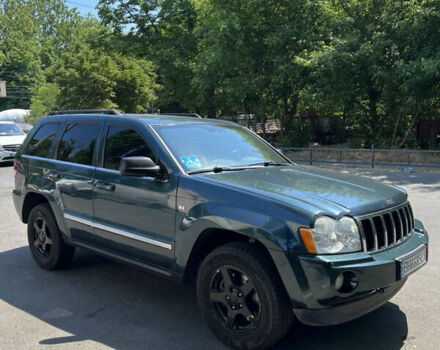Зеленый Джип Гранд Чероки, объемом двигателя 2.99 л и пробегом 312 тыс. км за 8500 $, фото 3 на Automoto.ua