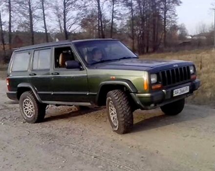 Зелений Джип Grand Cherokee, об'ємом двигуна 4 л та пробігом 3 тис. км за 1693 $, фото 1 на Automoto.ua