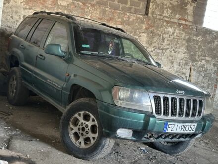 Зеленый Джип Гранд Чероки, объемом двигателя 3.1 л и пробегом 330 тыс. км за 2900 $, фото 1 на Automoto.ua