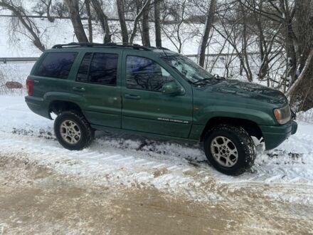 Зеленый Джип Гранд Чероки, объемом двигателя 3.13 л и пробегом 330 тыс. км за 3300 $, фото 1 на Automoto.ua