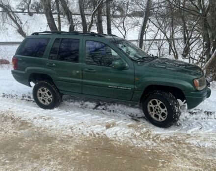 Зеленый Джип Гранд Чероки, объемом двигателя 3.13 л и пробегом 330 тыс. км за 3300 $, фото 1 на Automoto.ua