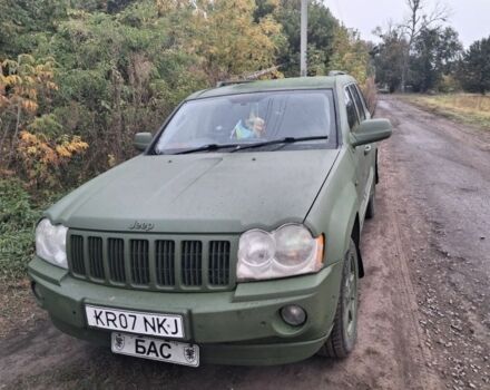 Зеленый Джип Гранд Чероки, объемом двигателя 3 л и пробегом 284 тыс. км за 5000 $, фото 1 на Automoto.ua